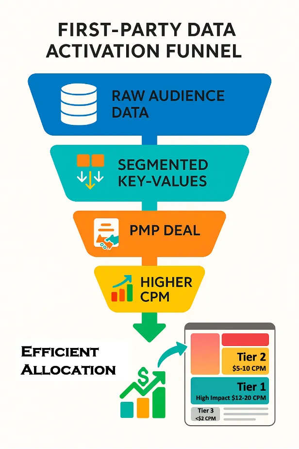 First-party data activation